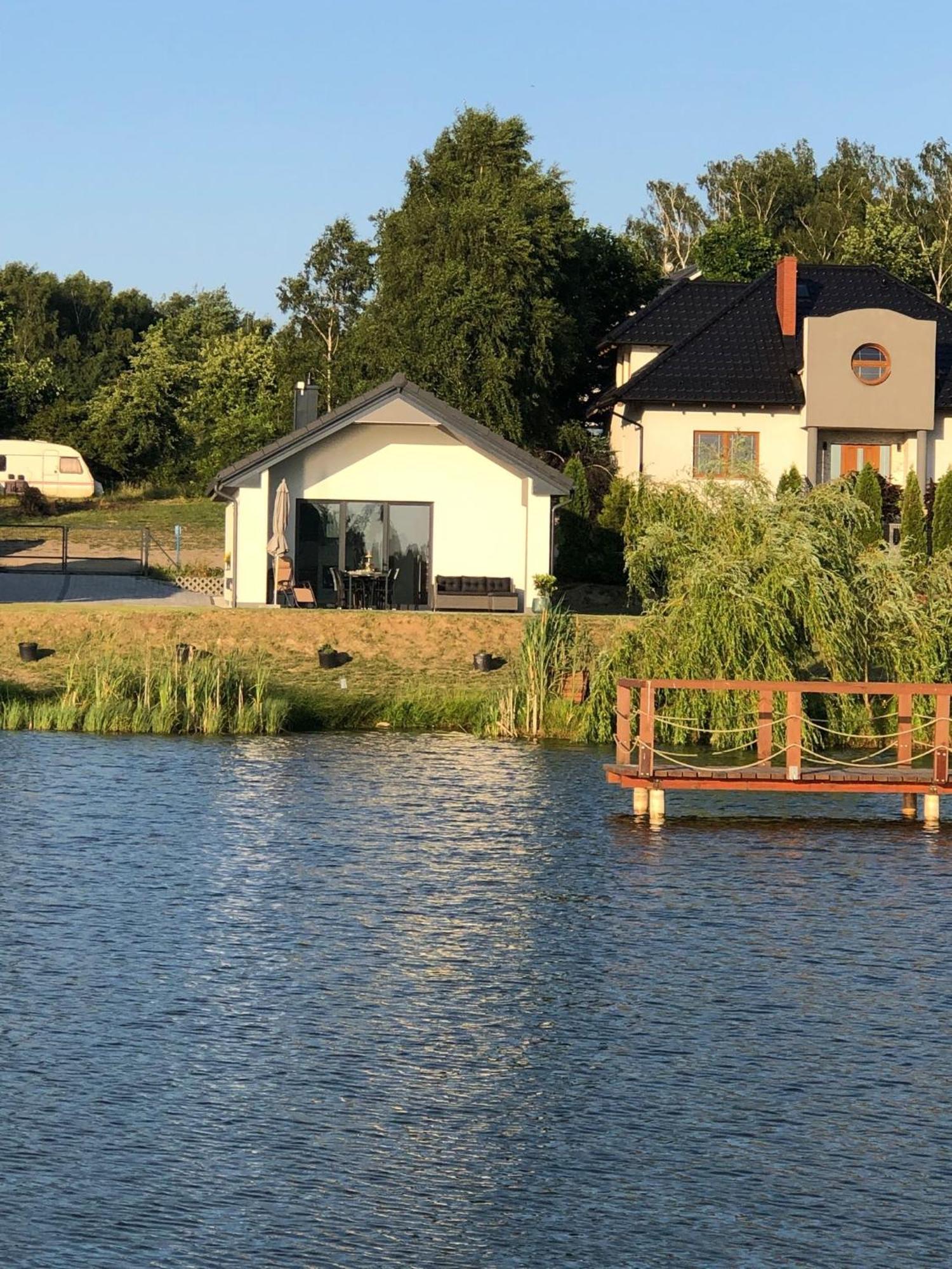 Domki Loft Nad Stawem 4 Doroslych , 4 Dzieci Malkowo Esterno foto